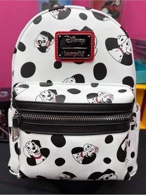 Loungefly Disney 101 Dalmatians Spots and Pups Mini Backpack